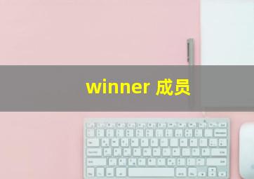 winner 成员